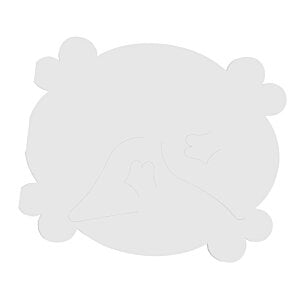 Additional Image 2 - a white object with black dots