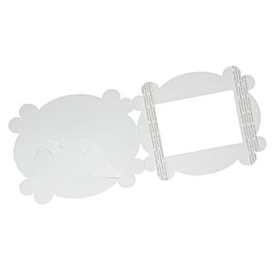 Additional Image 3 - a white rectangular object with a square frame