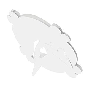 Additional Image 4 - a white object with a heart