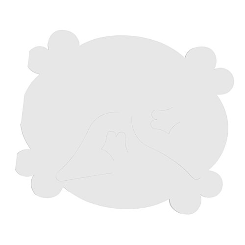 Additional Image 2 - a white object with black dots