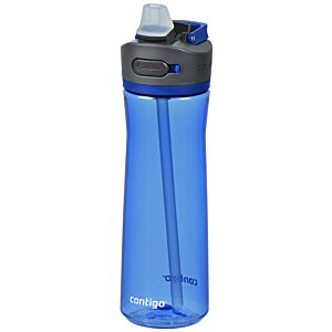 Additional Image 2 - a blue water bottle with a straw