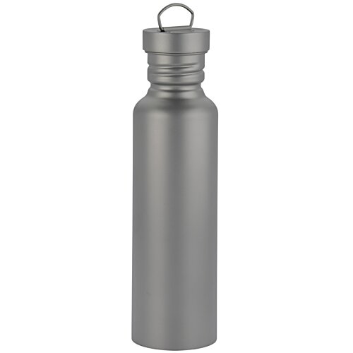 Additional Image 1 - a silver bottle with a ring