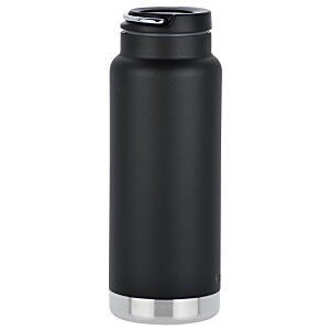 Additional Image 3 - a black and silver water bottle