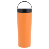 View Image 2 of 5 of Thor Vacuum Tumbler with Flip Up Straw Lid - 24 oz.