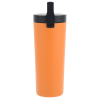 View Image 3 of 5 of Thor Vacuum Tumbler with Flip Up Straw Lid - 24 oz.