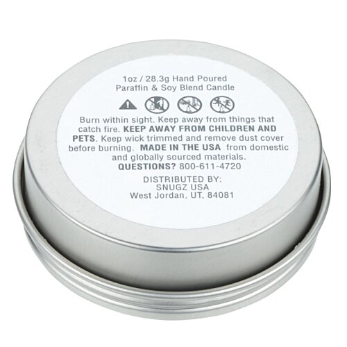 Additional Image 2 - a round white container with black text