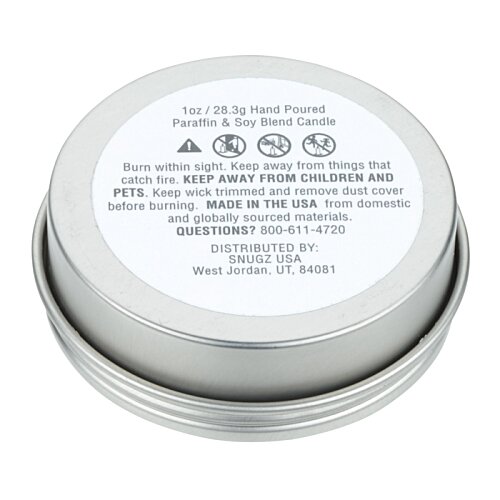 Additional Image 2 - a round white container with black text