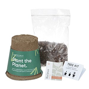 Additional Image 2 - a small potted plant next to a bag of seeds