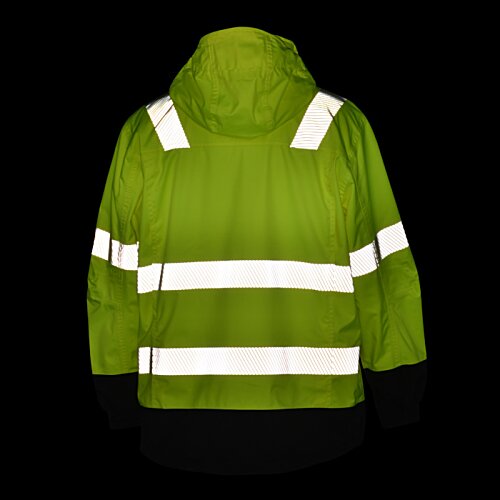 Additional Image 5 - a green jacket with white stripes