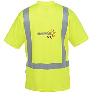 Additional Image 2 - a yellow shirt with grey stripes