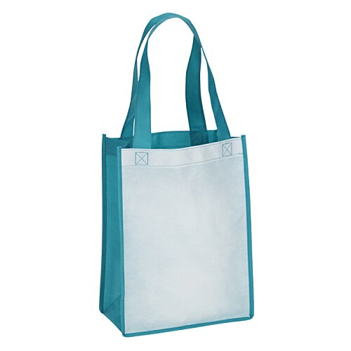 Additional Image 2 - a white and blue bag