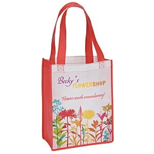 Additional Image 1 - a white bag with a red handle