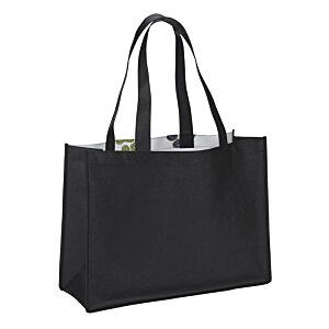 Additional Image 1 - a black bag with handles