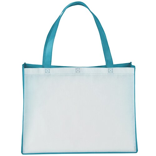 Additional Image 2 - a white and blue bag