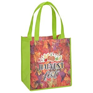 Additional Image 1 - a green bag with a colorful design