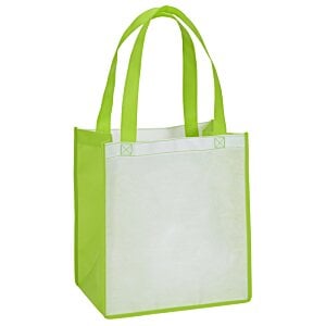 Additional Image 2 - a green and white bag
