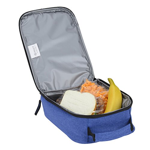 Additional Image 2 - a blue suitcase with food in it