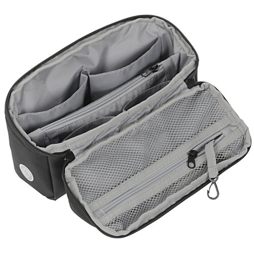 Additional Image 1 - a black and grey pouch