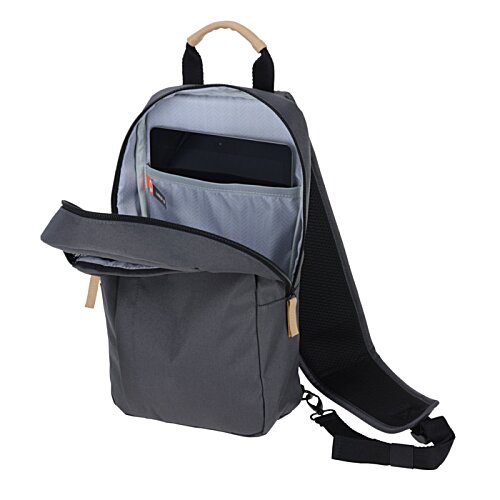 Additional Image 2 - a grey backpack with a strap