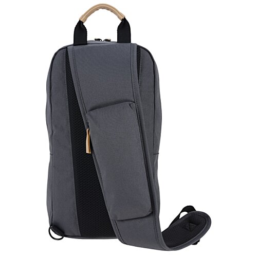 Additional Image 3 - a grey bag with a wooden handle