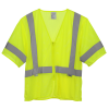 View Image 2 of 6 of Xtreme Visibility Short Sleeve Zip Vest