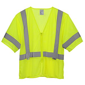 Additional Image 1 - a yellow and grey reflective vest