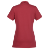 View Image 2 of 3 of Heavy Knit Stretch Pique Polo - Ladies'