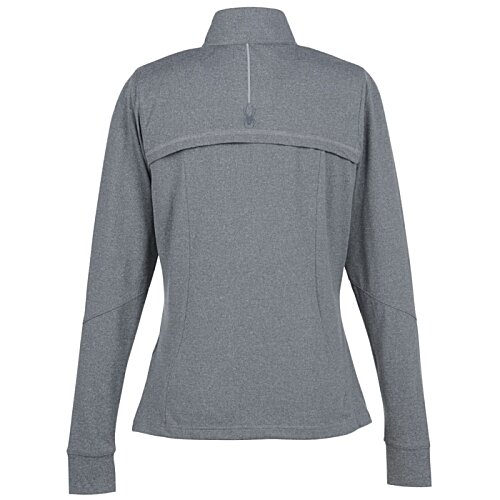 Additional Image 1 - a grey jacket with a zipper
