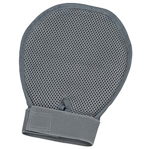 Additional Image 2 - a grey mitten with a white background