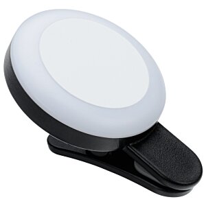 Additional Image 6 - a white circle with black clip