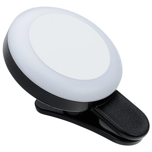Additional Image 6 - a white circle with black clip