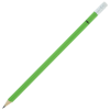 a green pencil with a white cap