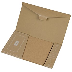 Additional Image 3 - a brown envelope with a white label