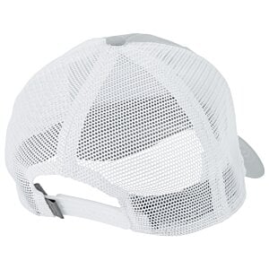 Additional Image 1 - a white hat with a mesh back