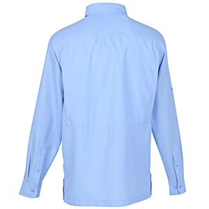Additional Image 1 - a blue shirt with a long sleeve