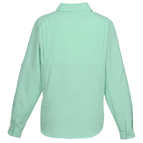 Additional Image 1 - a green long sleeved shirt