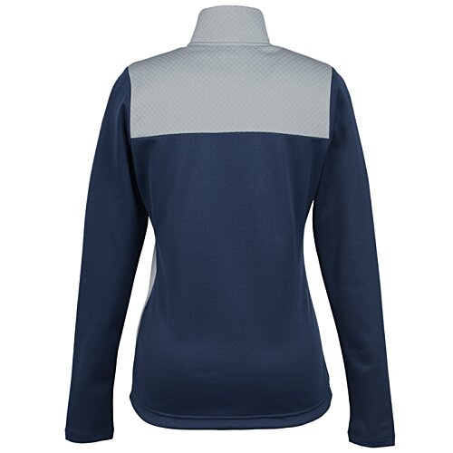 Additional Image 1 - a blue and grey sweater