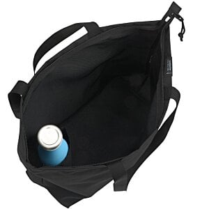 Additional Image 1 - a black bag with a blue object in it