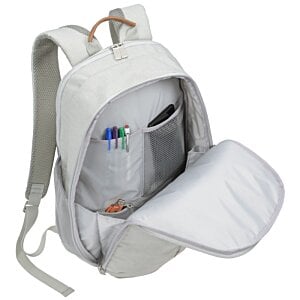 Additional Image 6 - a white backpack with a visor and a mask