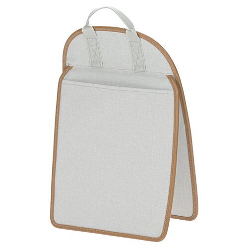 Additional Image 4 - a white bag with brown handles