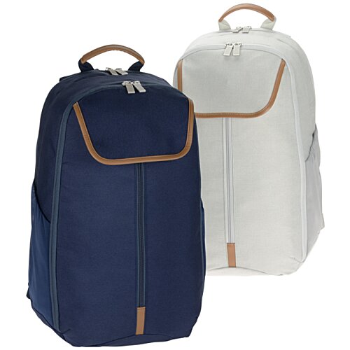 Additional Image 9 - a blue and white backpacks