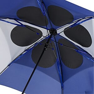 Additional Image 1 - a blue and white umbrella