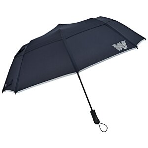 Additional Image 1 - a black umbrella with a handle