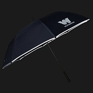 Additional Image 5 - a black and white umbrella