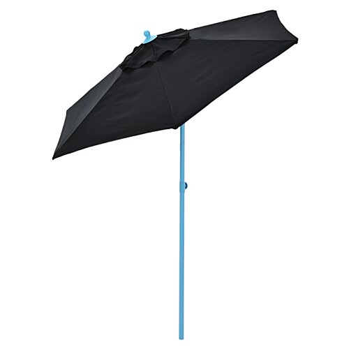 Additional Image 2 - a black umbrella on a white background