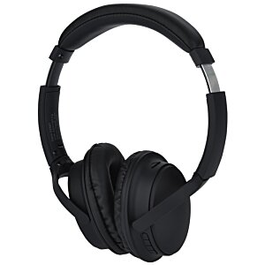 Additional Image 6 - a black headphones on a white background
