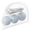 View Image 2 of 4 of Triple Golf Ball and Tee Clam Pack