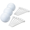 View Image 3 of 4 of Triple Golf Ball and Tee Clam Pack