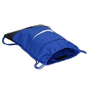 Additional Image 2 - a blue bag with a white stripe