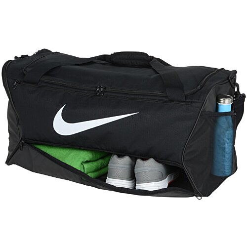 Additional Image 2 - a black bag with a white swoosh logo